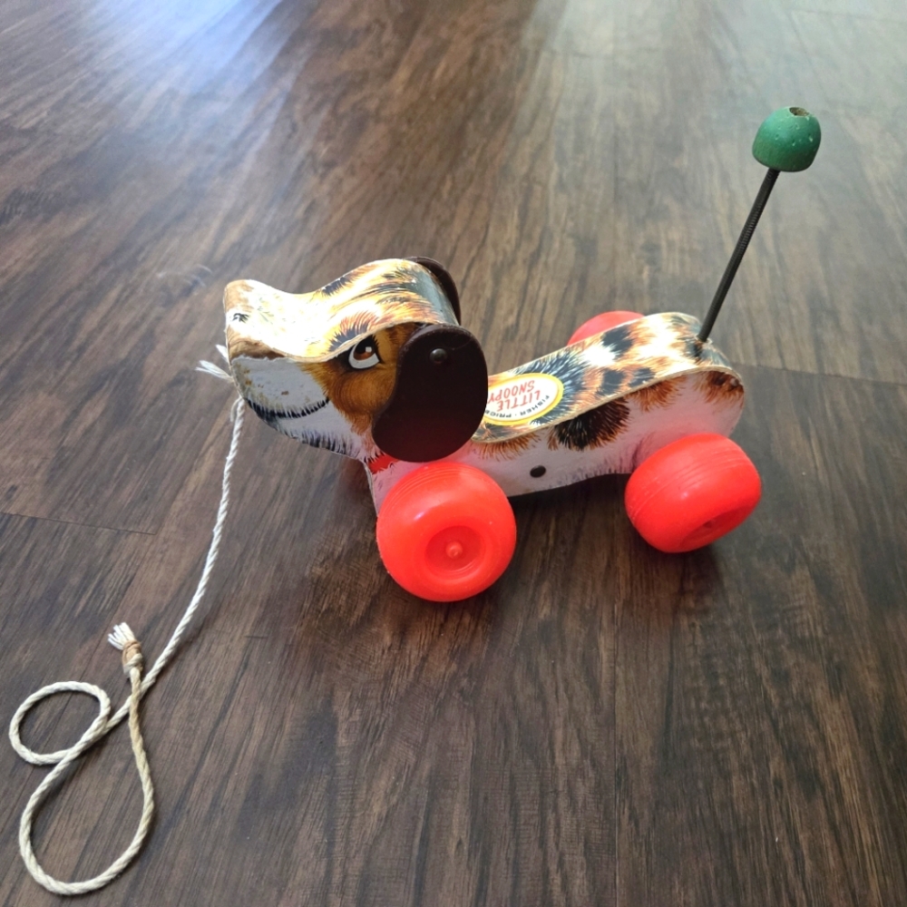 Vintage Fisher Price 1968 Little Snoopy Toy